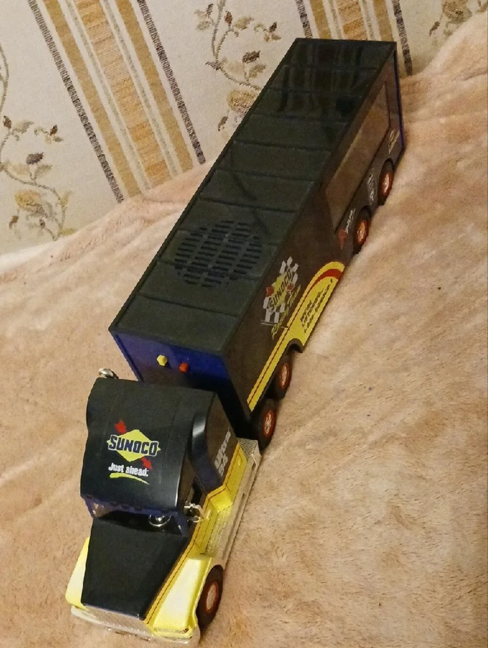 Racing Team Truck 1997 Collector's Edition Transporter Truck Toy - Kids Vehicles
